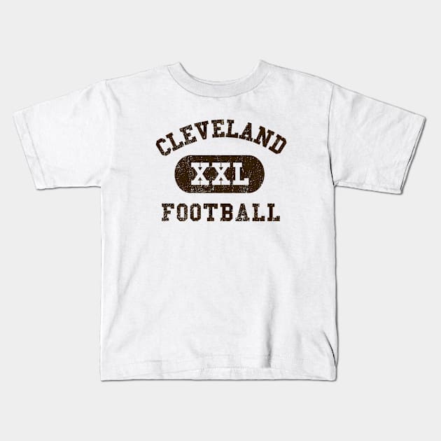 Cleveland Football II Kids T-Shirt by sportlocalshirts